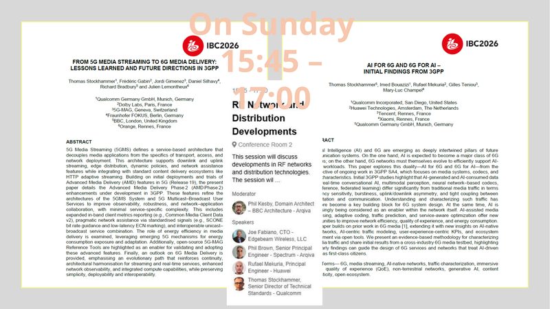 3GPP SA4 papers slides cover