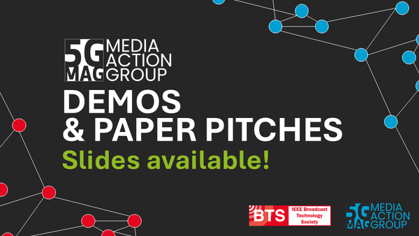 5G-MAG Members' Demos and Papers shine at the FMT