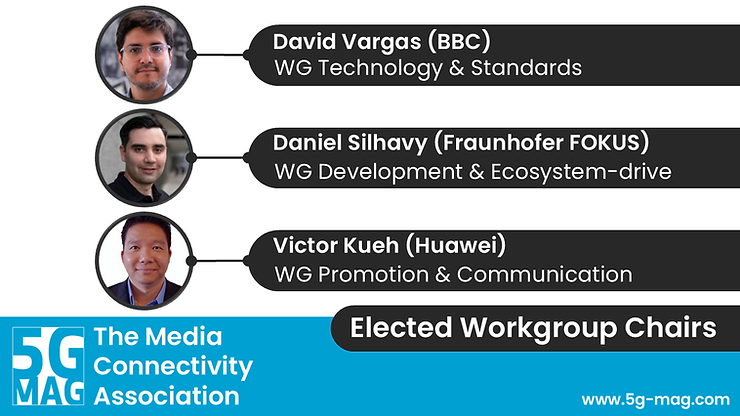 5G-MAG elects new WG Chairs
