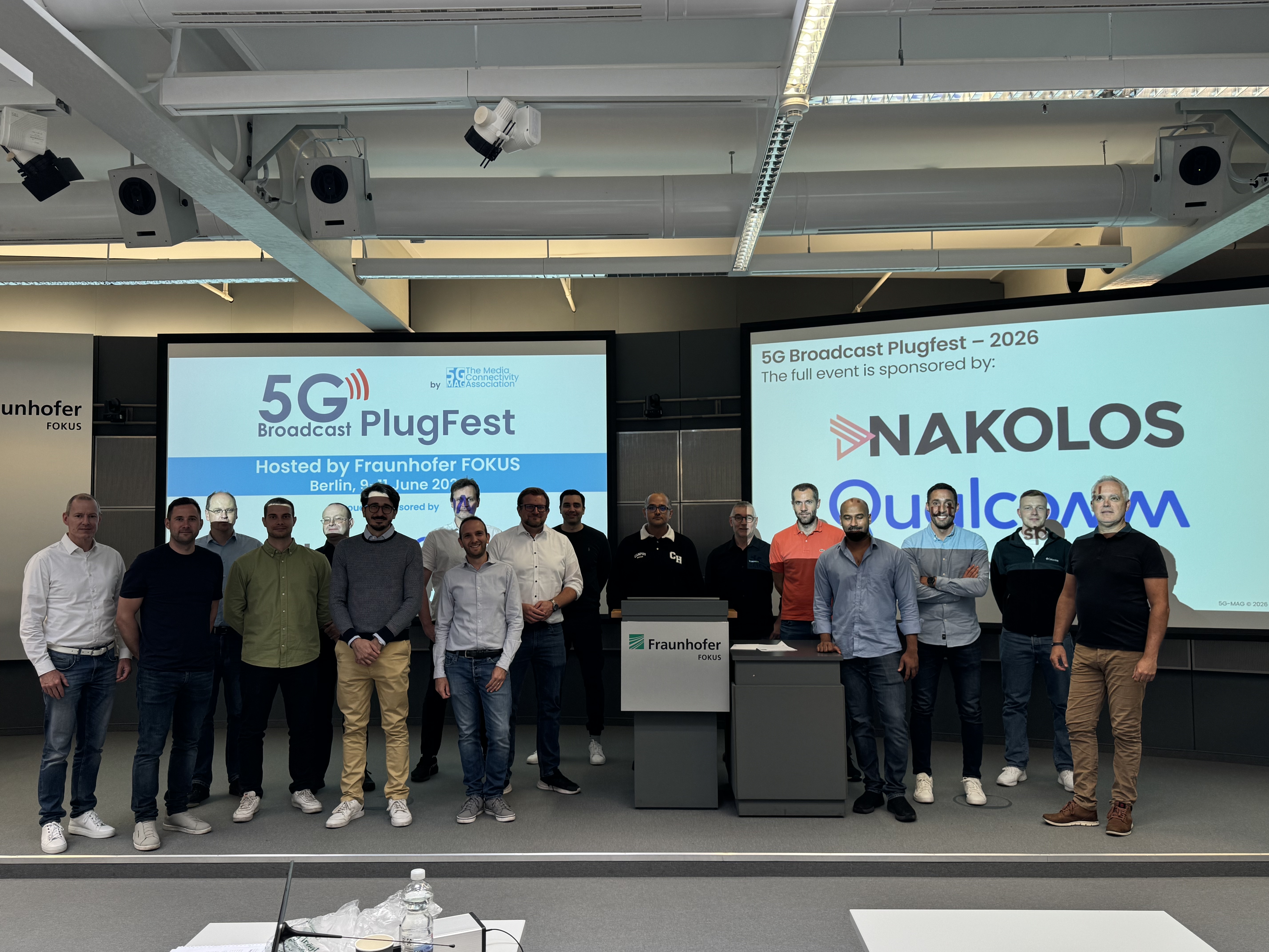 First 5G Broadcast PlugFest by 5G-MAG brings developers together in Berlin