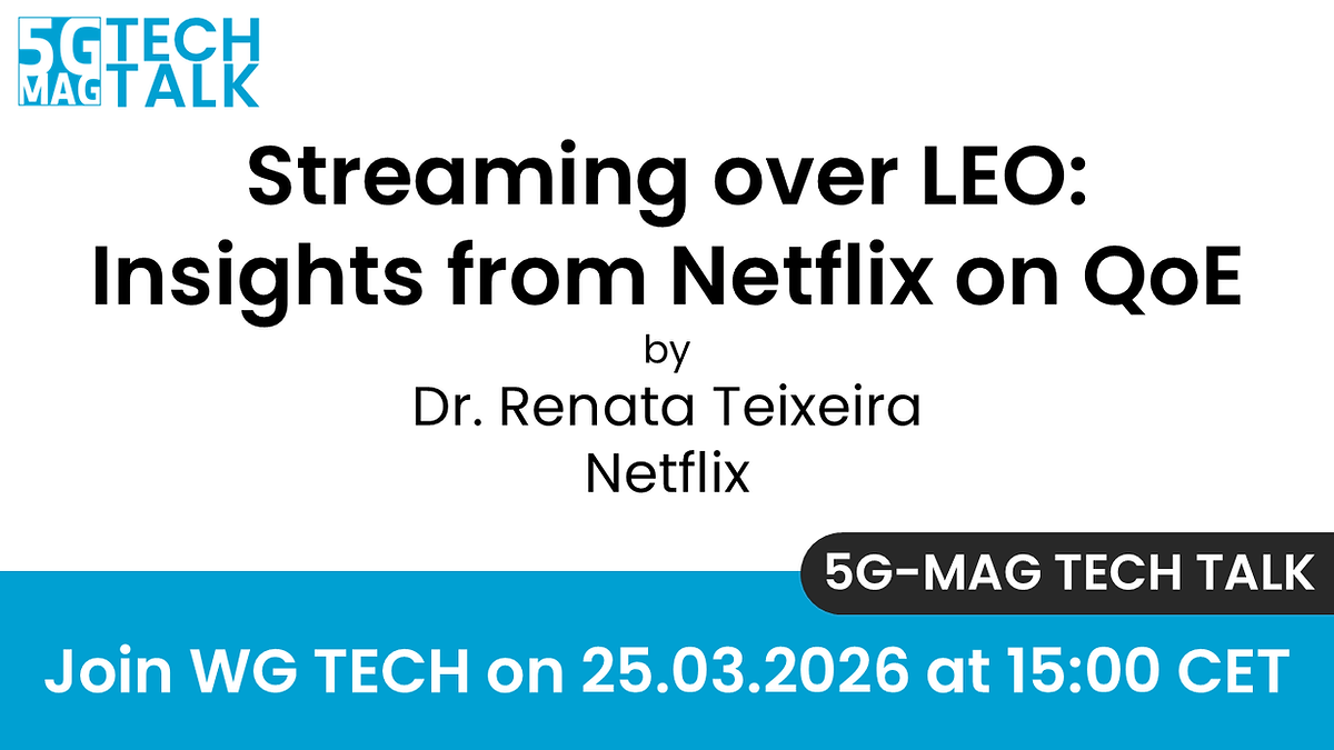 Tech Talk: Streaming over LEO — Insights from Netflix on QoE